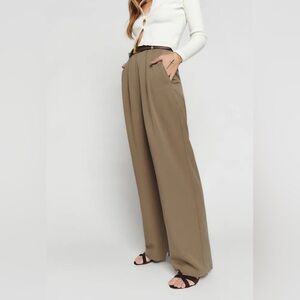 REFORMATION Mason Wide Leg Pant BNWT sz 12
